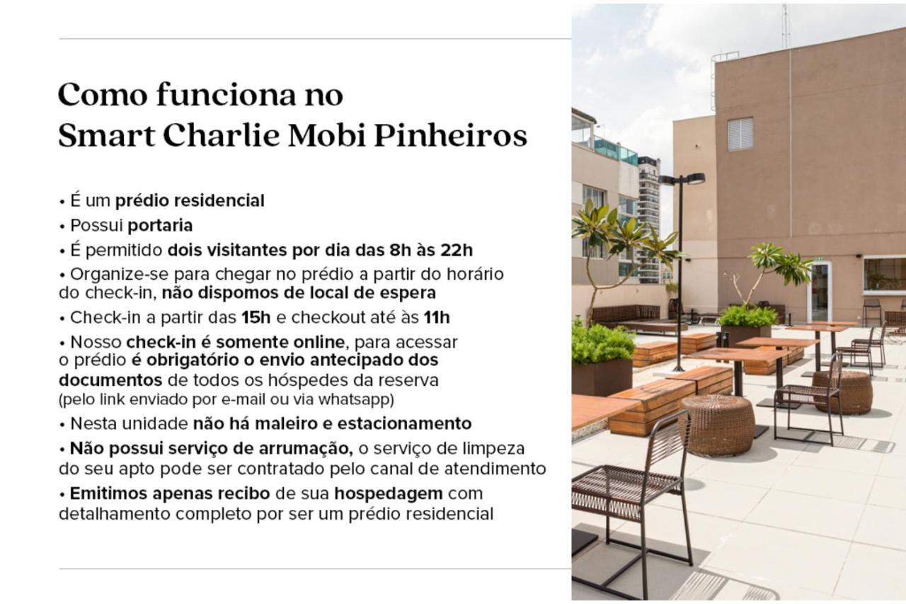 Apartamento Smart Charlie Mobi Pinheiros *
